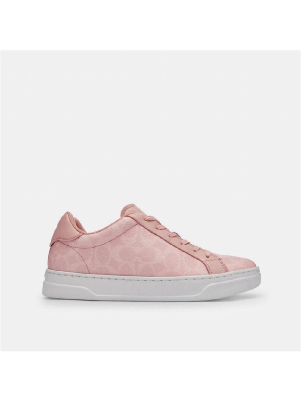 NEW Coach High Line CBT39 Powder Pink Signature Sneakers Size 6.5 NIB - Picture 5 of 10